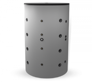 Буферная емкость ELDOM BCS2 2000F с двумя теплообменниками, 2000 литров