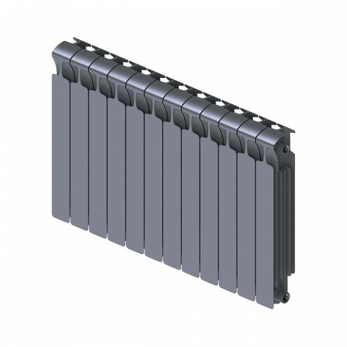 Радиатор биметаллический Rifar Monolit 3/4 500/14 Титан