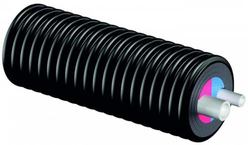 UPONOR ECOFLEX AQUA TWIN ТРУБА 50X6,9-40X5,5/200 PN10 БУХТА 100М '1C