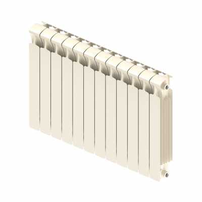 Радиатор биметаллический Rifar Monolit 3/4 500/12 Айвори