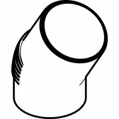 Отвод Silent-db20: 30°, d=160мм, Geberit