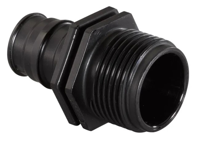 UPONOR Q&E ШТУЦЕР С НАРУЖНОЙ РЕЗЬБОЙ PPSU 25-3/4"НР '50И