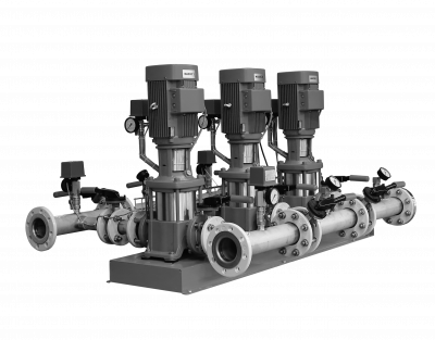 Установка пожаротушения с датчиком давления HC-FS-V 1/1 BM 32-5-2A G1-B-80-16, 3 x 380, 50Гц, 11кВт, вход/ выход DN80, Истратех