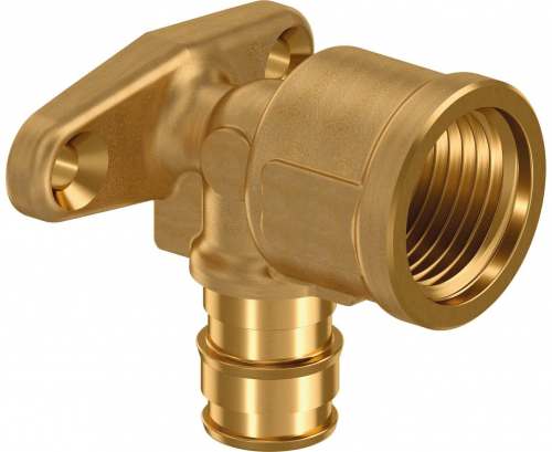 Usystems водорозетка Smart Aqua латунная для труб PE-Xa 16-Rp1/2"ВР L=43мм, тип 1 '40Ф