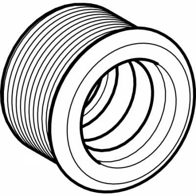 Манжета: d=40мм, di=57мм, Geberit