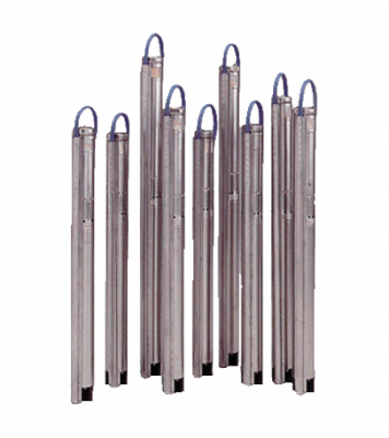 Скважинный насос SQE 2-100, 1x200-240 В, 50/60 Гц, 1,55 кВт, выход RP 1 1/4", кабель-1,5 м, корпус-нержавеющая сталь, колесо-композит, Grundfos