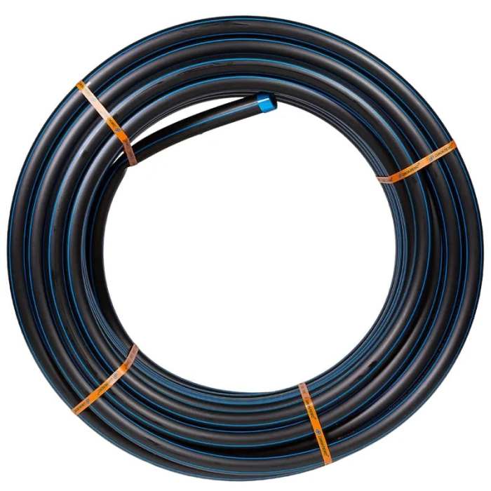 Труба ПЭ100 25х2 PN 12,5 SDR 13,6 – питьевая 200 м (под заказ)