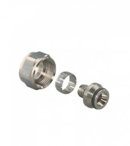 UPONOR FLEX-X ЗАЖИМНОЙ АДАПТЕР ИЗ ПОКРЫТОЙ ЛАТУНИ PE-X 16X1,8/2,0-3/4"ВР ЕВРОКОНУС '10Ф