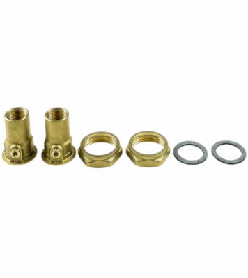 Шаровой вентиль с накидной гайкой (комплект) Union valve set G11/2"xRP3/4"