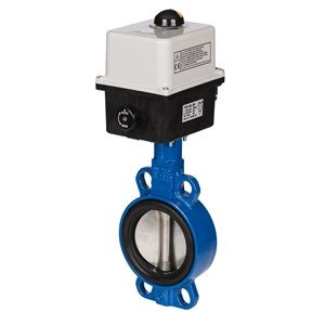 VFY-WA затвор дисковый PN16 DN80 CI/SS/EPDM 230V, диск нерж.сталь
