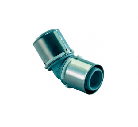 UPONOR S-PRESS УГОЛЬНИК 45° КОМПОЗИЦИОННЫЙ PPSU 50-50 '3C