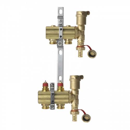 FHF-2 set комплект коллекторов с кронштейном и концевой секцией