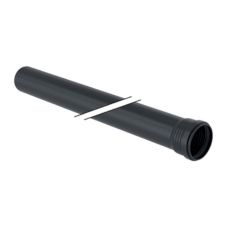Труба Geberit Silent-Pro с раструбной муфтой: d=50мм, L=100см