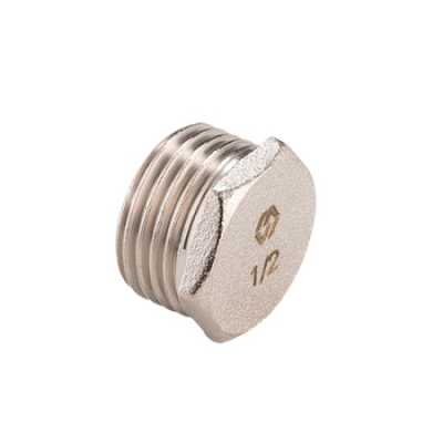 Заглушка с наружной резьбой MVI 1/2" PN40