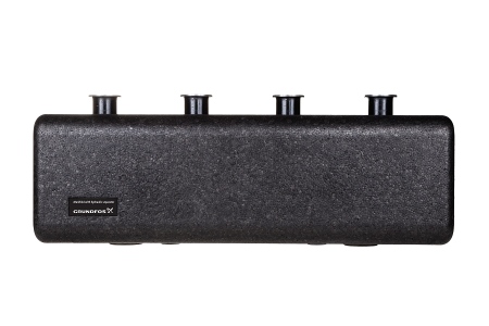 Стальной распределительный коллектор с гидроразделителем Manifold 2 heating circuits w separator