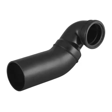 Соединительное колено PE 90°, для подвесного унитаза, с правым отступом, с расширением: d=110мм, d1=90мм, Geberit