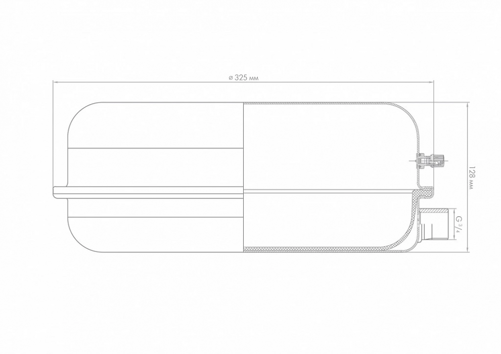 Расширительный бак 8 F