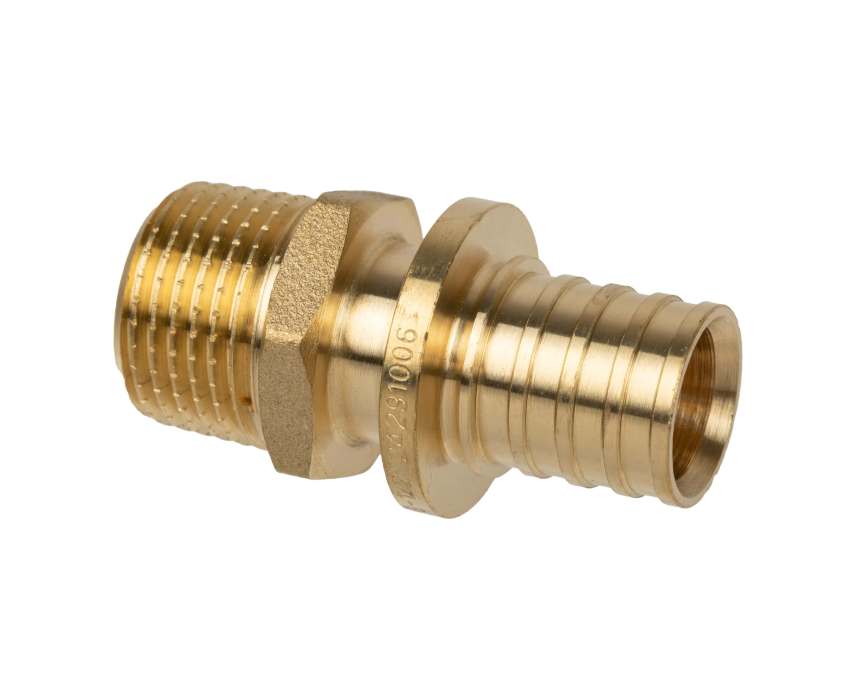 Usystems штуцер аксиальный с наружной резьбой 20-R1/2"НР '10С