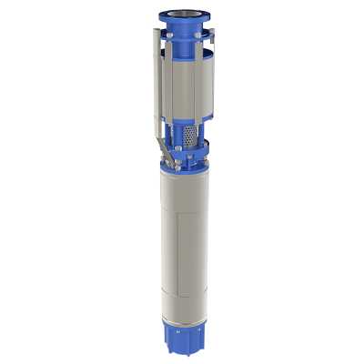 Насос скважинный центробежный CRS 12-160/3 нро, 3x380 В, 50 Гц, ном мощность 65 кВт, ном ток 135 А, присоед к напор трубопроводу фланцевое DN150, ном подача 160 м³/ч, ном напор 100 м, обсадная труба dвн ≥ 301 мм, длина агрегата 1700 мм, Ливнынасос