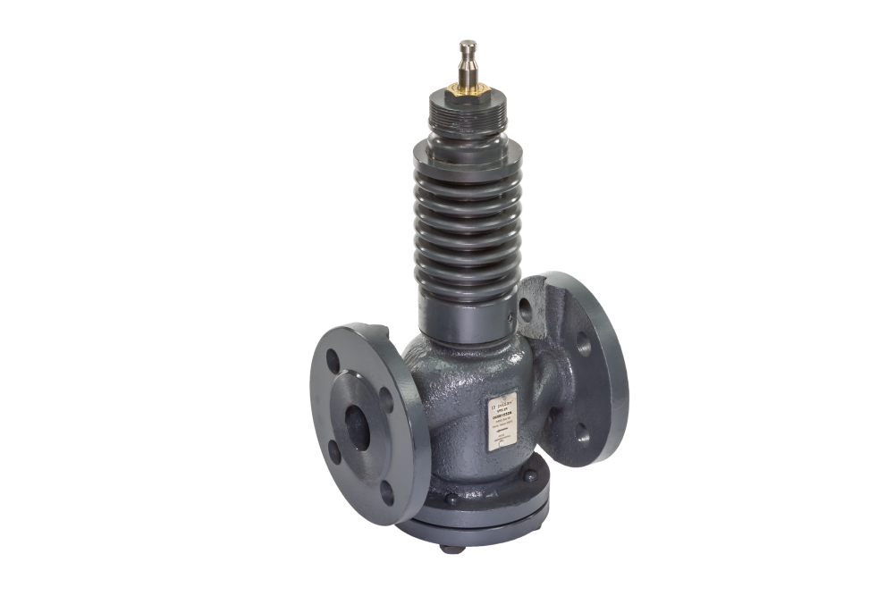 Двухходовой регулирующий клапан VFS-2R DN 200 PN 16, Kvs 450 м³/ч, фланцевый, корпус-чугун, Ридан