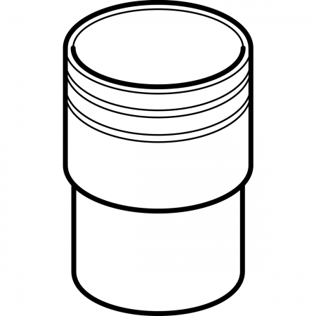 Переходник Geberit PE на керамические патрубки: d=110мм, d1=132мм