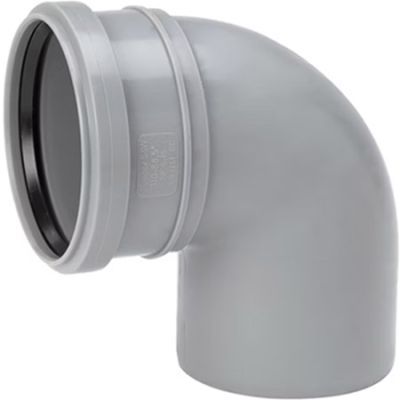 UPONOR ОТВОД КАНАЛИЗАЦИОННЫЙ ОДНОРАСТРУБНЫЙ  Д. 75ММ *88,5 ГР. '20C