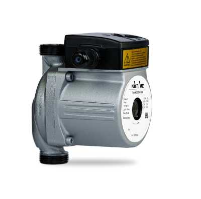 Насос циркуляционный с мокрым ротором NOZ 40/6 EM, 1х230 В, 50 Гц, 500 Вт, вход/выход DN 40 PN 10, корпус-чугун, колесо-синтетический материал, Native