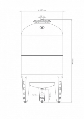 Расширительный бак В 300