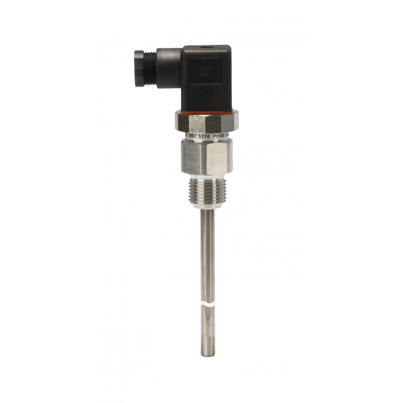 Датчик температуры MBT 5310-00-072-000, Pt100, -50+200C, G1/2A Stainless steel, погружная часть 72мм, DIN 43650 вилка PG 11 (IP65)