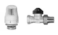 Комплект: 013G7014R_клапан терморегулирующий TR-N DN 15 PN 10, Т=120 °С, прямой, никелированный, с внутренней резьбой; 013G7084R_Термостатический элемент TR 84, жидкостной датчик, для установки на клапаны TR-N и TR-G c присоединительной резьбой М30×1