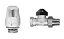 Комплект: 013G7014R_клапан терморегулирующий TR-N DN 15 PN 10, Т=120 °С, прямой, никелированный, с внутренней резьбой; 013G7084R_Термостатический элемент TR 84, жидкостной датчик, для установки на клапаны TR-N и TR-G c присоединительной резьбой М30×1
