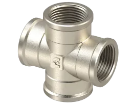 Крестовина 1/2'' - Никелированный