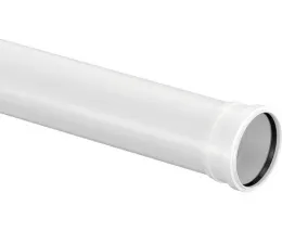 UPONOR DECIBEL ТРУБА КАНАЛИЗАЦИОННАЯ РАСТРУБНАЯ Д.50ММ 3М ПП БЕЛАЯ '1У