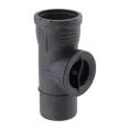 Ревизия Geberit Silent-Pro 90°, с круглым окном технического обслуживания: d=90мм