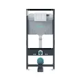 Комплект: Инсталляция для унитаза со сливным баком RIVO Set A + Панель смыва RIVO Touch Line Белый глянцевый