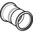 Муфта Mapress из нержавеющей стали: d=76.1мм, Geberit