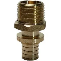Муфта латунь 16(2,2)*1/2" НР СИНИКОН