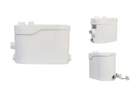 Установка отвода стоков RLS 3, 1x230 В, 50 Гц, 0,4 кВт, DNs 3 x 40 mm, DNd 23/28/32/44 мм, темп перекач жидкости: 1-75 °C, объем бака: 15 л, режущий механизм: нет, Native