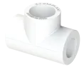 Переходной тройник PP Dу 50X20X50 - белый, SPL-EmirPlast