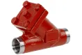 Cетчатый фильтр FIA DN250 PN40, прямой, c фильтрующей сеткой 250 мкм, присоед: под сварку встык, Ридан