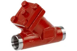 Cетчатый фильтр FIA DN250 PN40, прямой, c фильтрующей сеткой 250 мкм, присоед: под сварку встык, Ридан