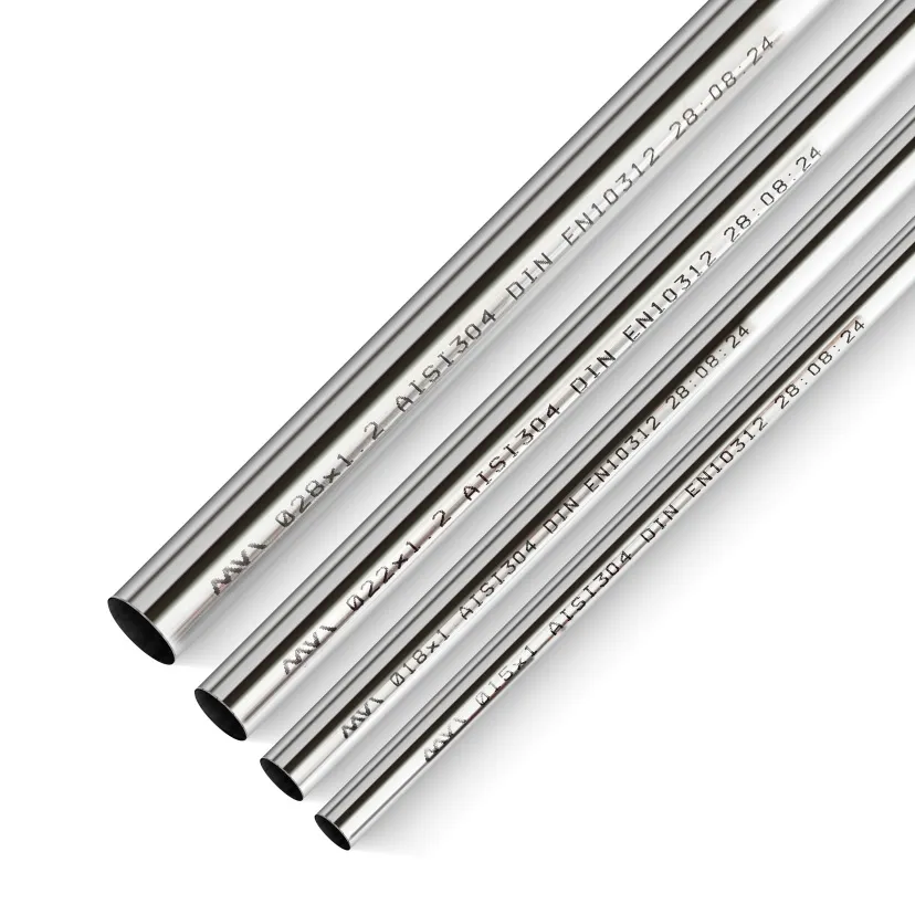 Труба из нержавеющей стали MVI, 35х1.5 mm (4 м.)
