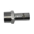 Вставка с НР MVI, 35х1 1/4" (нержавеющая сталь)