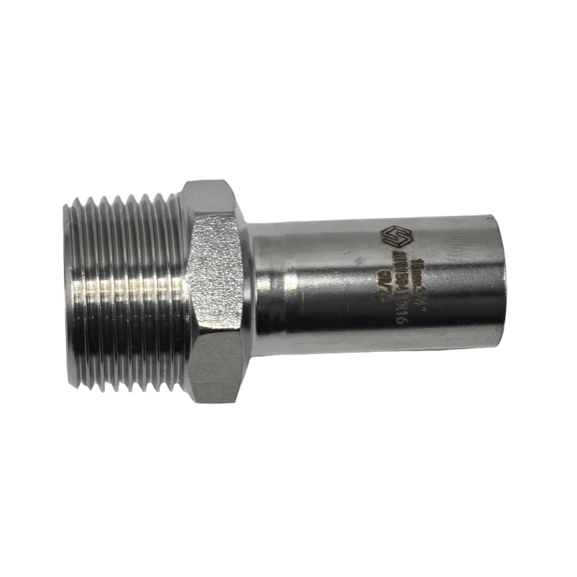 Вставка с НР MVI, 35х1 1/4" (нержавеющая сталь)