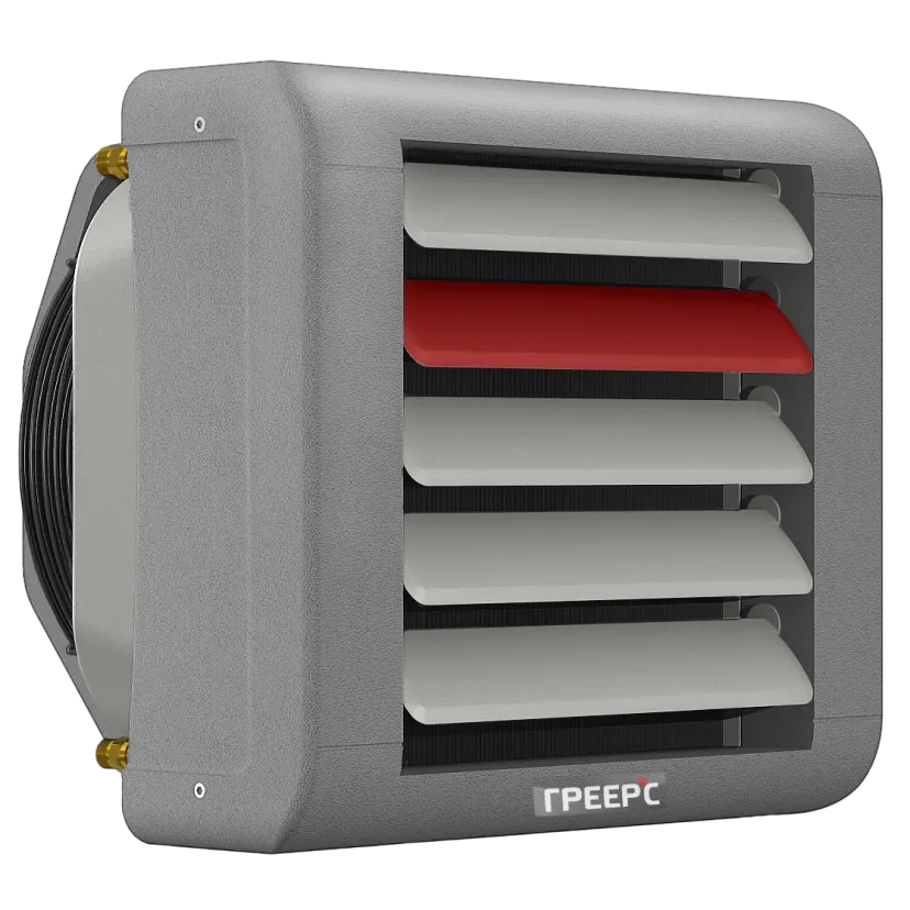 Тепловентилятор ВС-1230 с 3-х скоростным двигателем IP54 и монтажной консолью, ГРЕЕРС