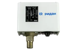 Реле давления KPI 36R, диапазон настройки 2–14 бар, дифференциал 1–4 бар, присоединение G ¼, Ридан