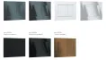 Панель смыва RIVO Touch line Белый матовый (matte WHITE)