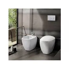 Напольный унитаз вертикальный смыв Geberit Citterio, приставной, закрытая форма, Rimfree: T=56см, Белый / Специальное керамическое покрытие KeraTect