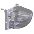 Насос-измельчитель, встроенный в подвесной унитаз SFA SANICOMPACT COMFORT