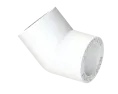 Угольник PP 45° ВВ Dу 20 - белый, SPL-EmirPlast